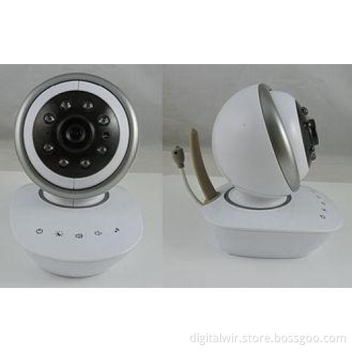 3.5" LCD Screen Wireless Video Baby Temperature Monitor , 3